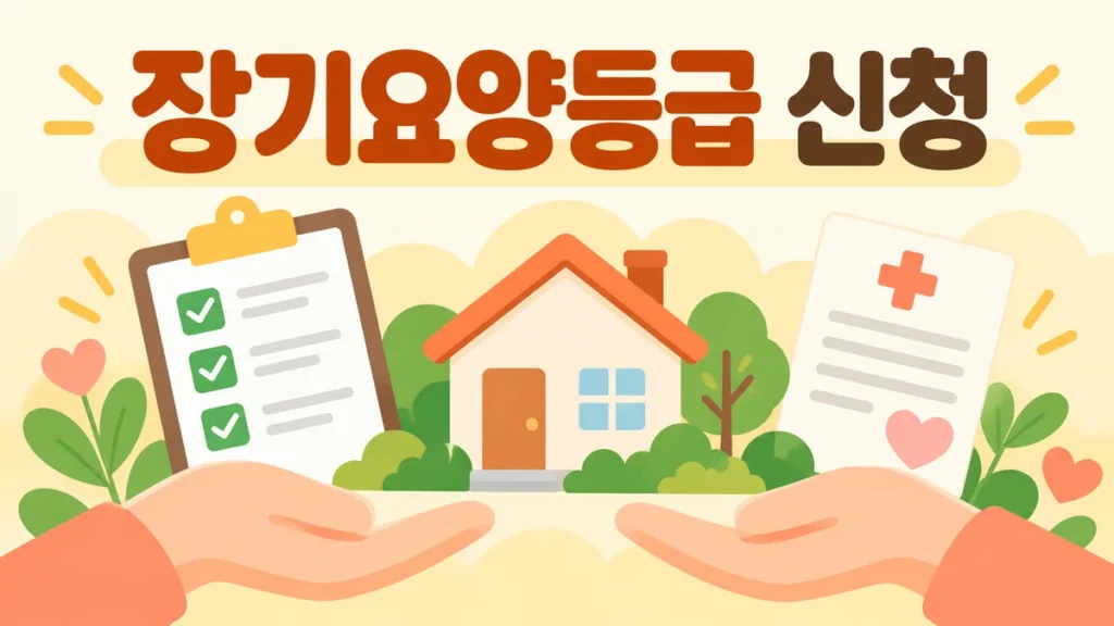 부모님 장기요양등급 신청 대표 이미지